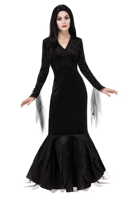 morticia addams shirt|authentic morticia addams costume.